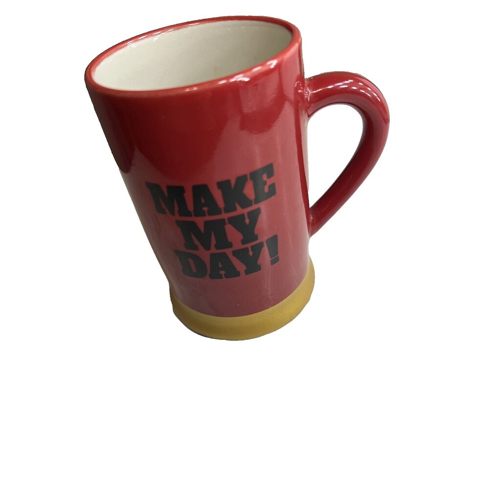 Make My Day Mug With Shotgun Pump And Shoot Sounds Without Top Cap